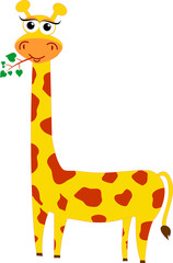 Vector cute giraffe © profesja_bielsko