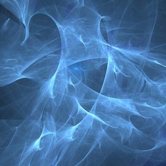 Abstract shapes made of fractal textures.