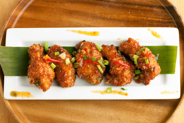 Spicy Thai Chicken Wings