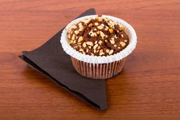 Cup Cake with Chocolate