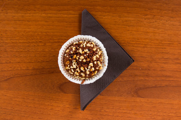 Obraz na płótnie Canvas Cup Cake with Chocolate