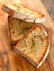 Brot mit rosmarin