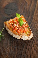 Frische Bruschetta