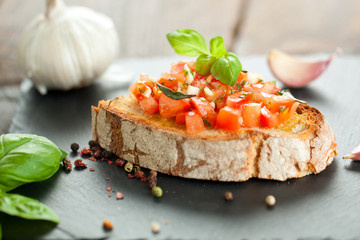 Frische Bruschetta