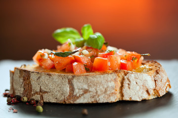 Frische Bruschetta