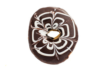 donut in chocolate glaze