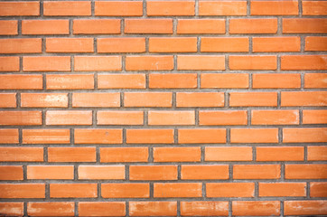 Obraz premium High resolution pictures clean orange modern pattern of brick wa