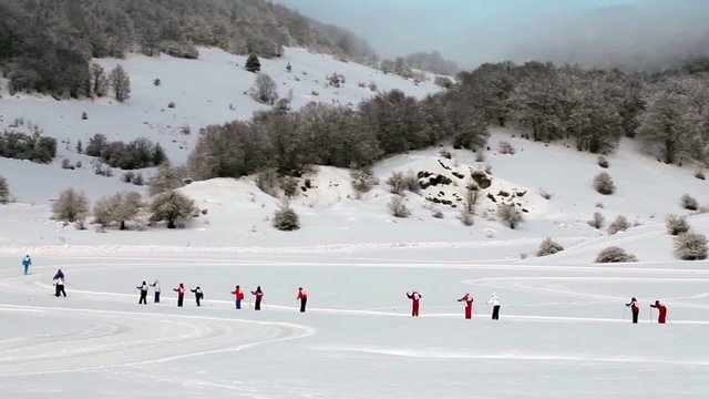 Country-Cross Ski Video