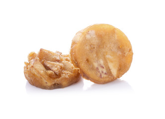 fried taro, traditional thai-chinese food