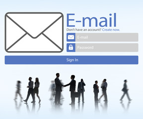 Email Online Messaging Social Media Internet Concept