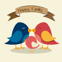 Family design, vector illustration.