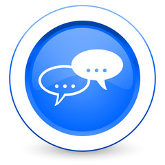 forum icon chat symbol bubble sign