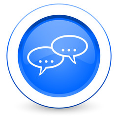 forum icon chat symbol bubble sign