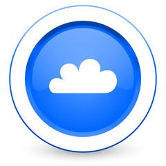 cloud icon waether forecast sign