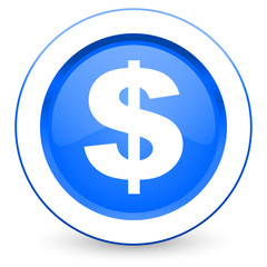 Obraz premium dollar icon us dollar sign