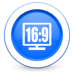 16 9 display icon