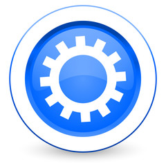 gears icon options sign