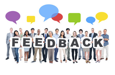 Feedback Business People Team Teamwork Success Strategy Concept