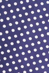 White spotted textile