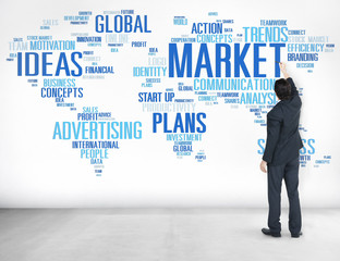 Market Business Global Business Marketing Commerce Concept