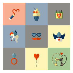 Happy Valentines Day Icons