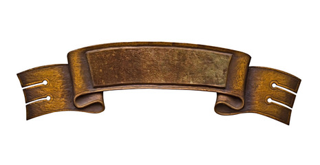 Fototapeta premium old board on the white