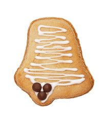 Light Christmas gingerbread