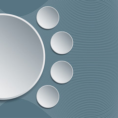 Fond gris avec ronds et lignes