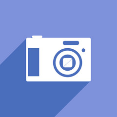 Flat Icon of camera