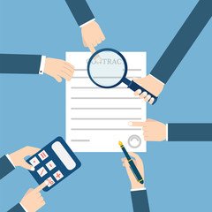 Preparation business contract