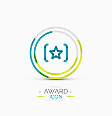 Award icon, logo