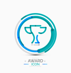 Award icon, logo