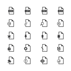 File Icon Set-Universal File Icon Set