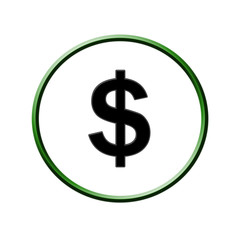 Fototapeta premium dollar sign