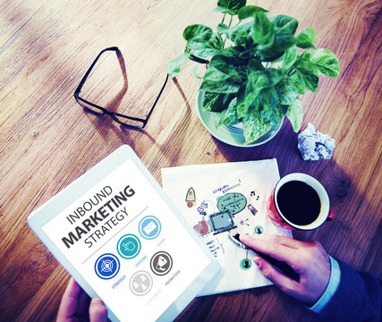 Inbound Marketing Advertisement Commercial Branding Concept