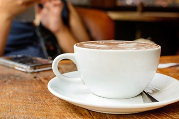 Close up of Cup of Coffee