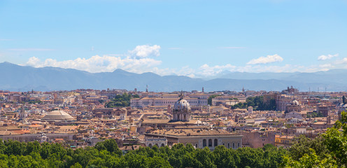 Rom Panorma bei Tag im Sommer