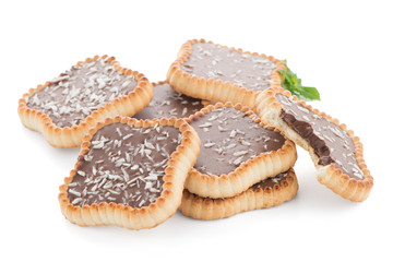 Chocolate tart cookies
