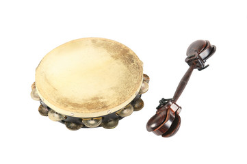 tambourine and castanets