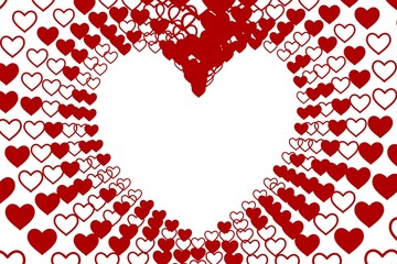 Valentines heart design