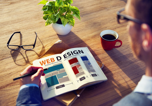 Web Design Network Website Ideas Media Information Concept