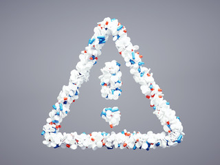 Pharmaceutical attention icon