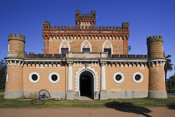 Castillo de Piria,Piriapolis, back entrance