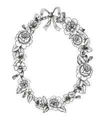 Floral Frame