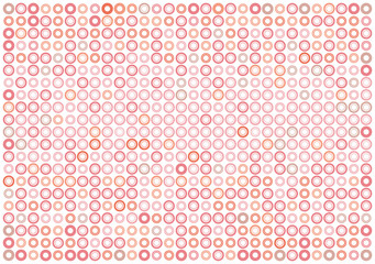 Abstract Colors Circle Background, Red Tone