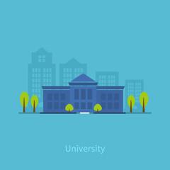 university building icon