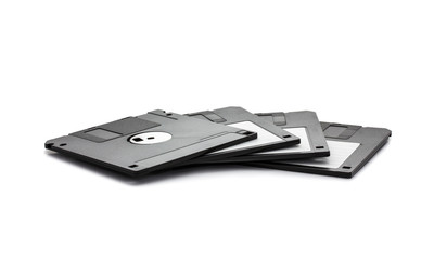 Floppy Disks isolated on white background