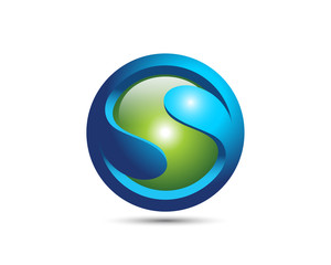 S Letter Logo Business
