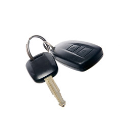 Car Key. Car key with remote control.