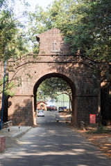Fototapeta na wymiar Vicere arch at old Goa